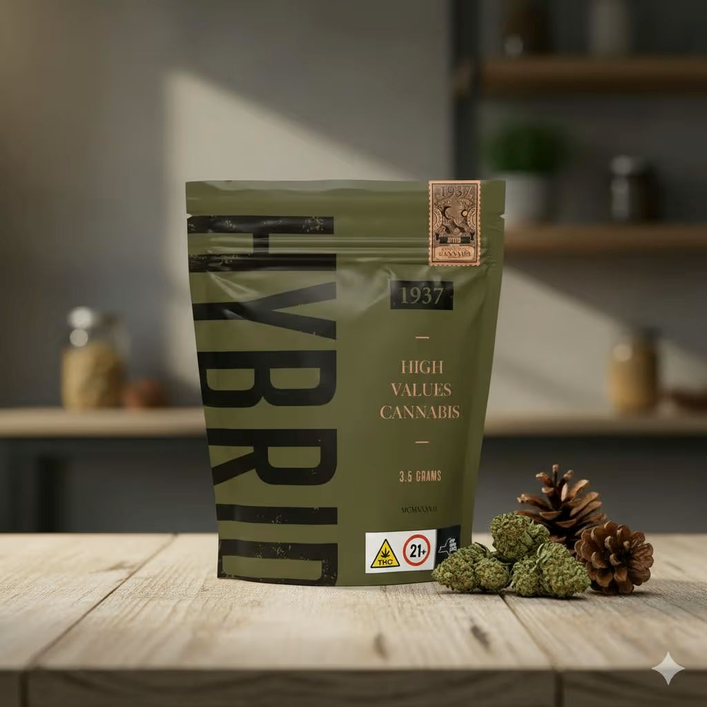 1937 Headbanger Flower  (Hybrid) 24% {3.5g}