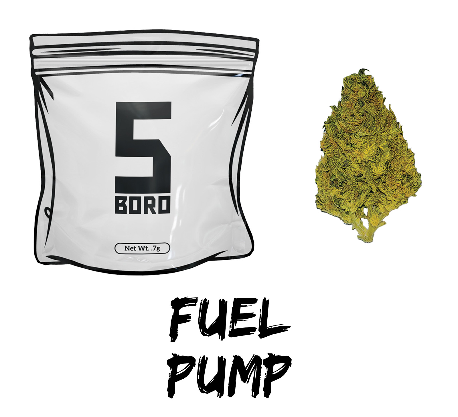 5 Boro Fuel Pump Flower (Sativa) {0.7g}