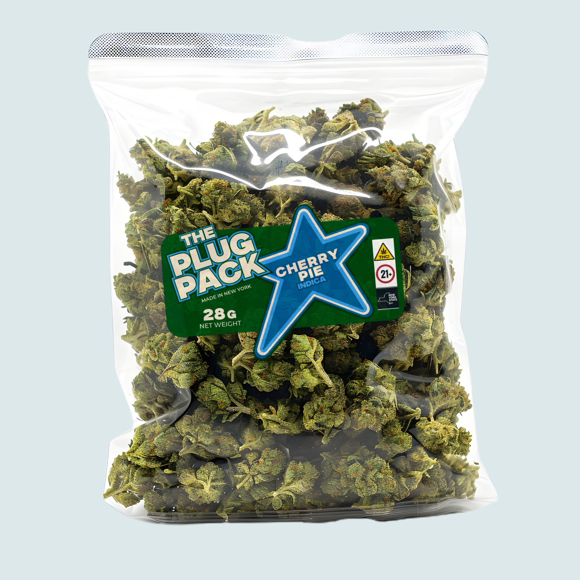 The Plug Pack Cherry Pie Flower  (Indica) 27.21% {28g}