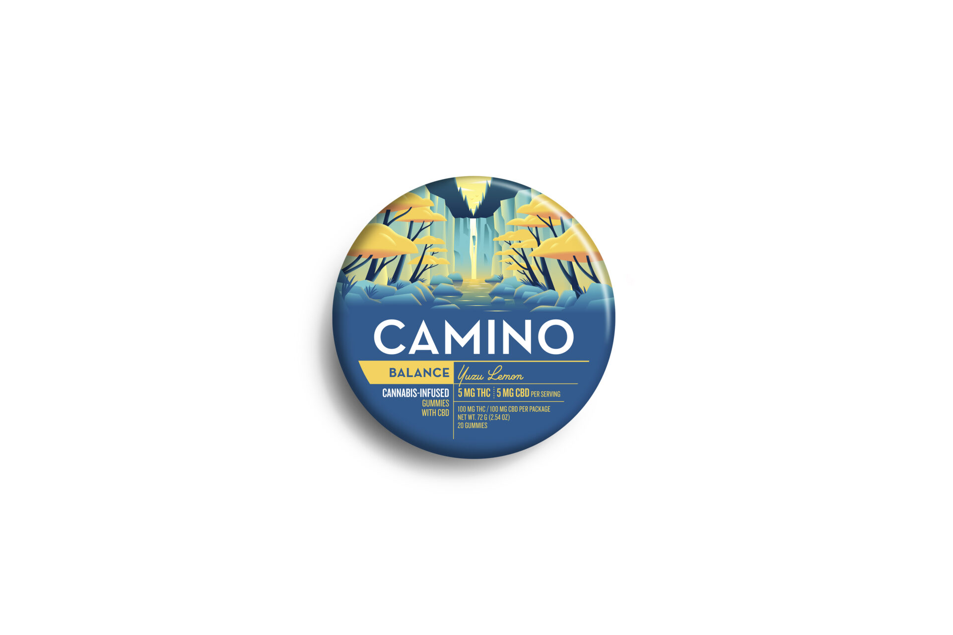 Camino Yuzu Lemon Edibles 20-pack {100mg}