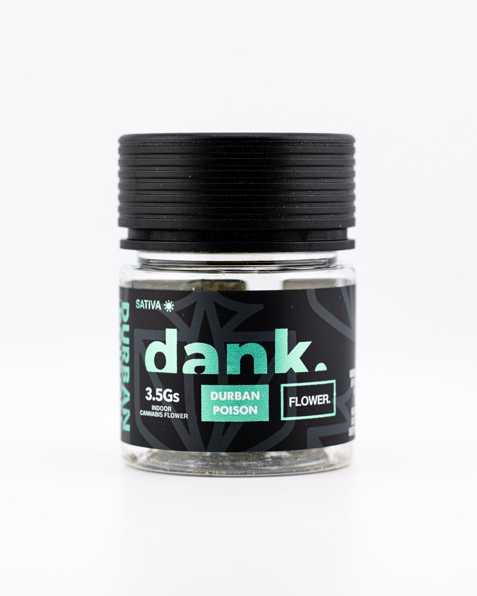 Dank Durban Poision Jar Flower (Sativa) 28% {3.5g}