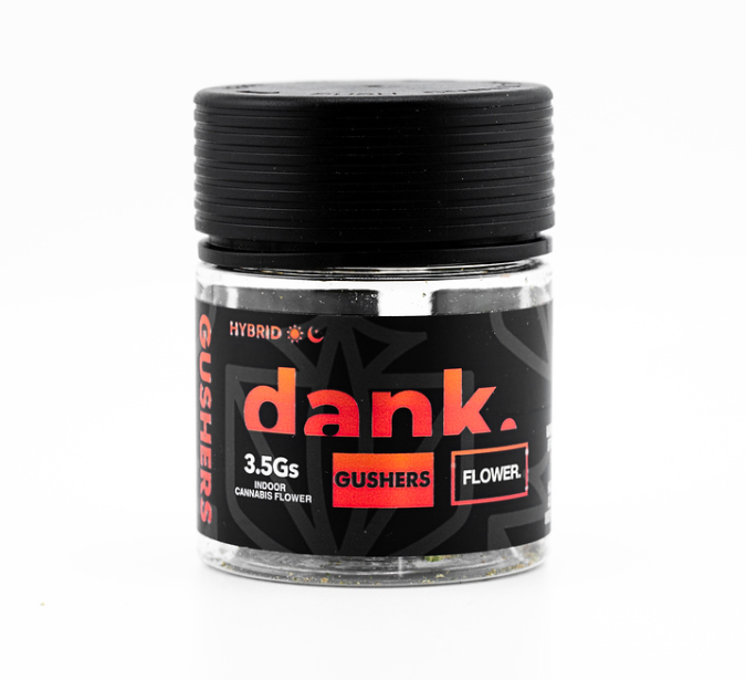 Dank Gushers Flower (Indica) 31% {3.5g}
