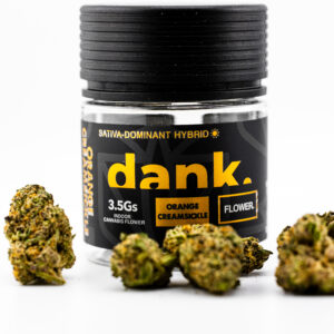 Dank Flower Jar Orange Creamsickle 3.5g