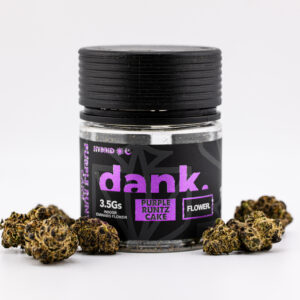 Dank Flower Jar Purple Runtz Cake 3.5g