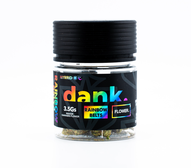 Dank Rainbow Belt Flower (Hybrid) 29.5% {3.5g}