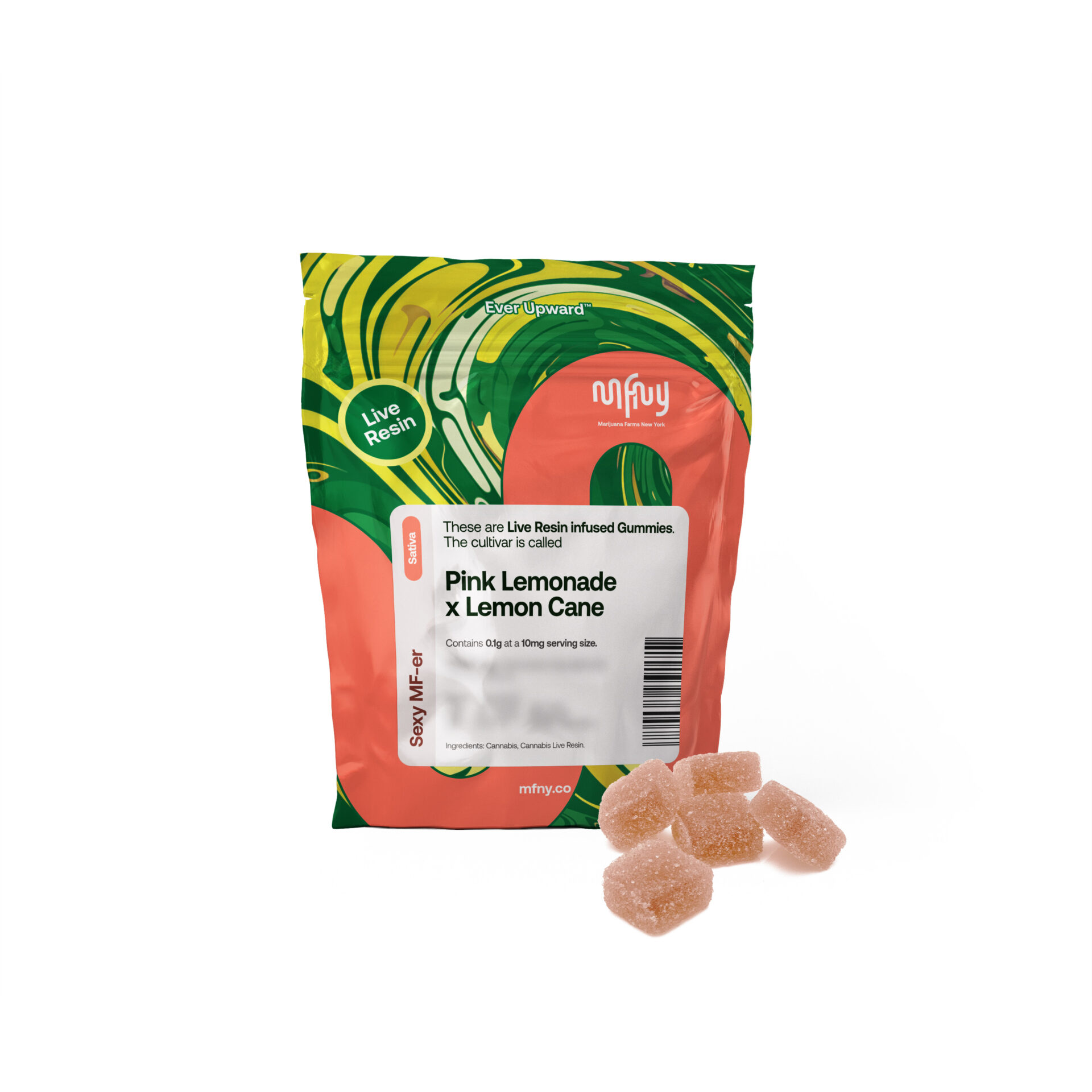 MFNY Pink Lemonade x Lemon Cane Gummies (Hybrid) {100mg}