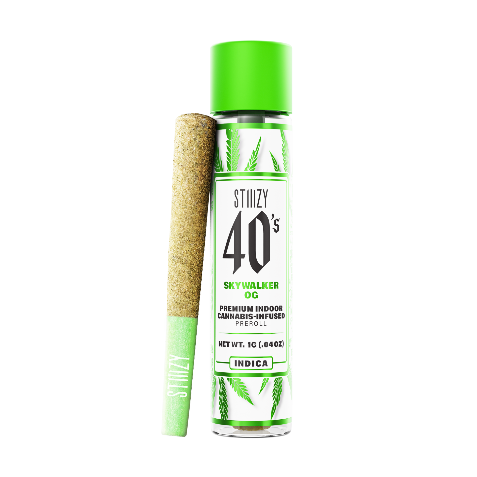 Stiiizy Skywalker Infused Pre-Roll (Indica) 42% {1g}