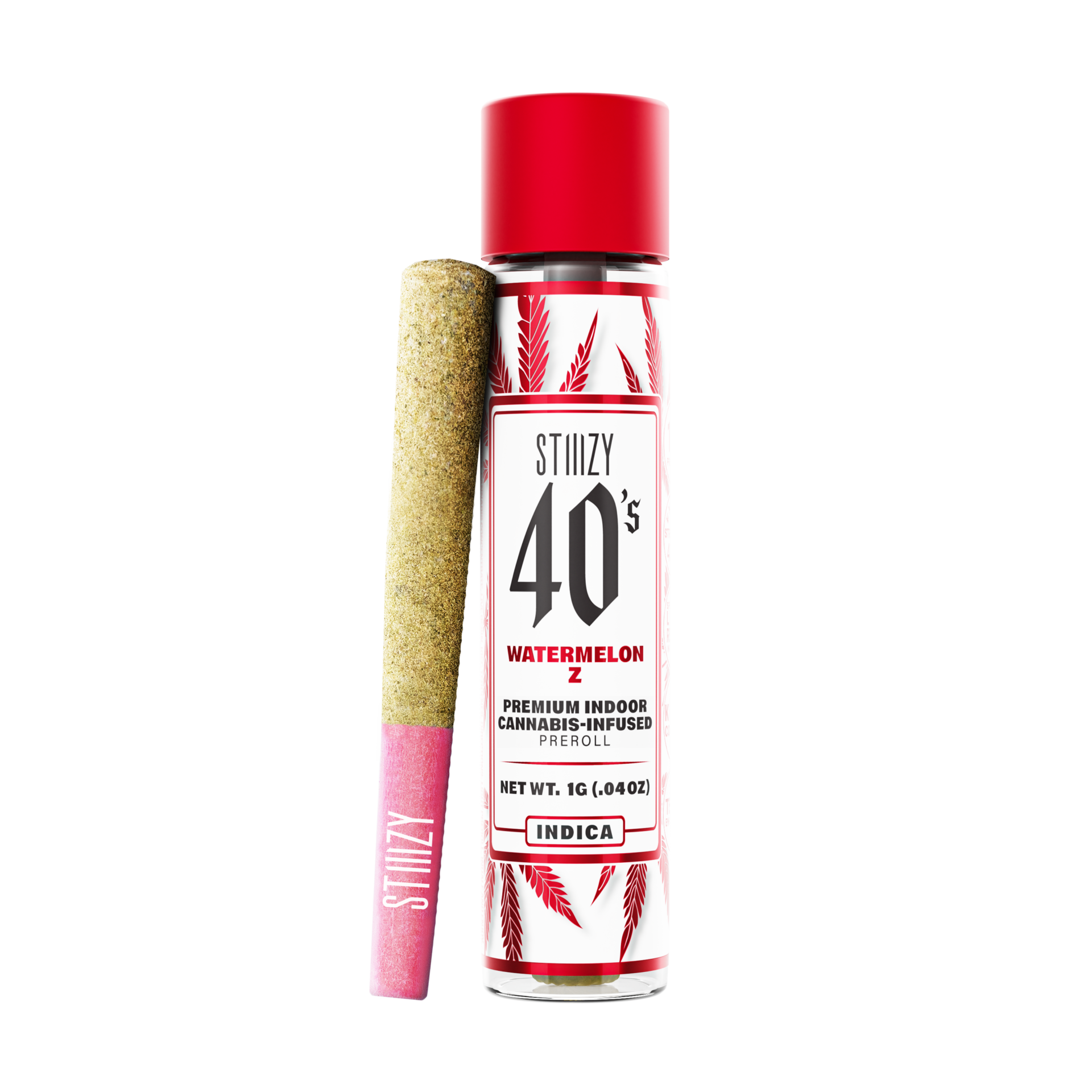 Stiiizy Watermelon Z Infused Pre-Roll (Indica) 41% {1g}