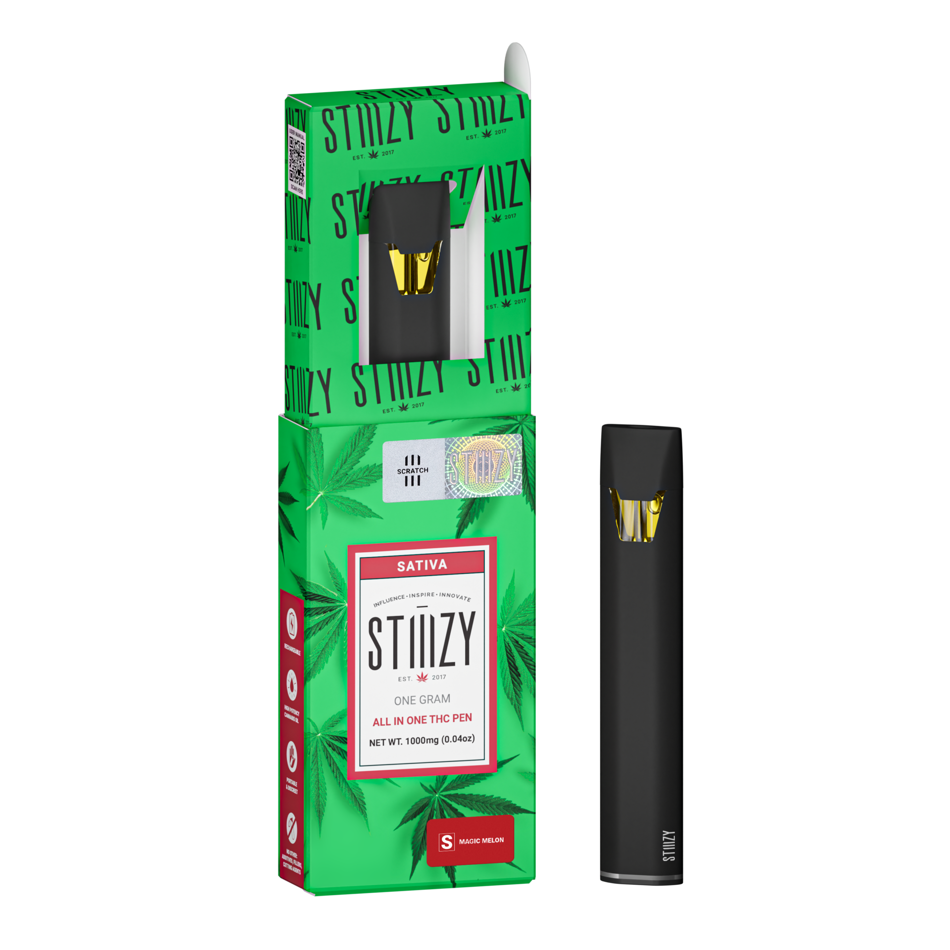 Stiiizy Blue Dream All-In-One Vapes  (Sativa) {1g}