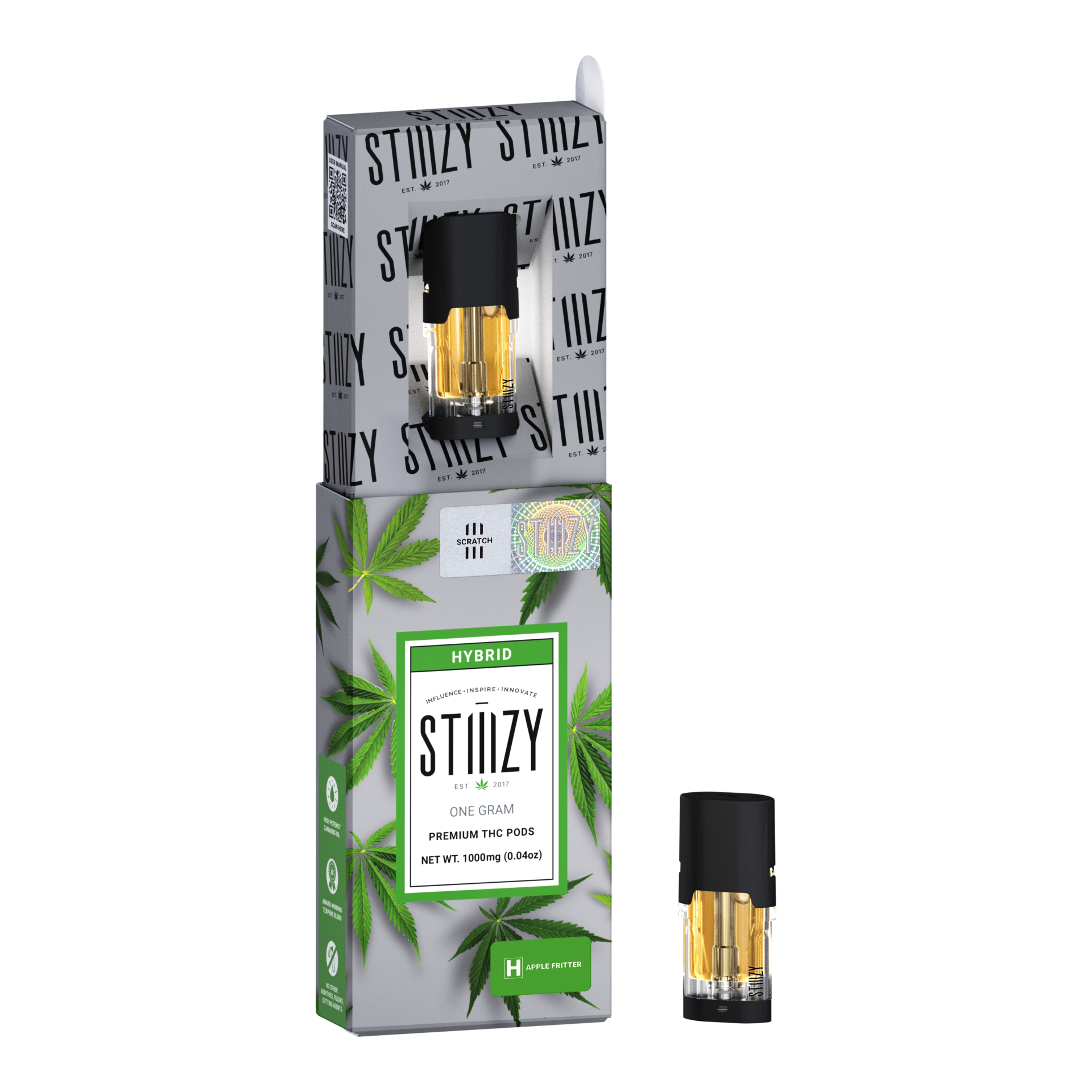 Stiiizy Apple Fritter All-In-One Vapes  (Hybrid) {1g}