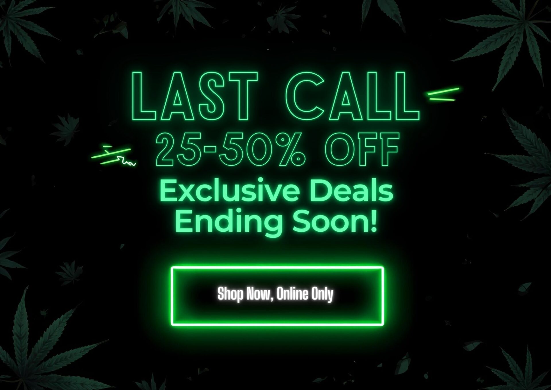 Neon Noir Online Sale Flyer