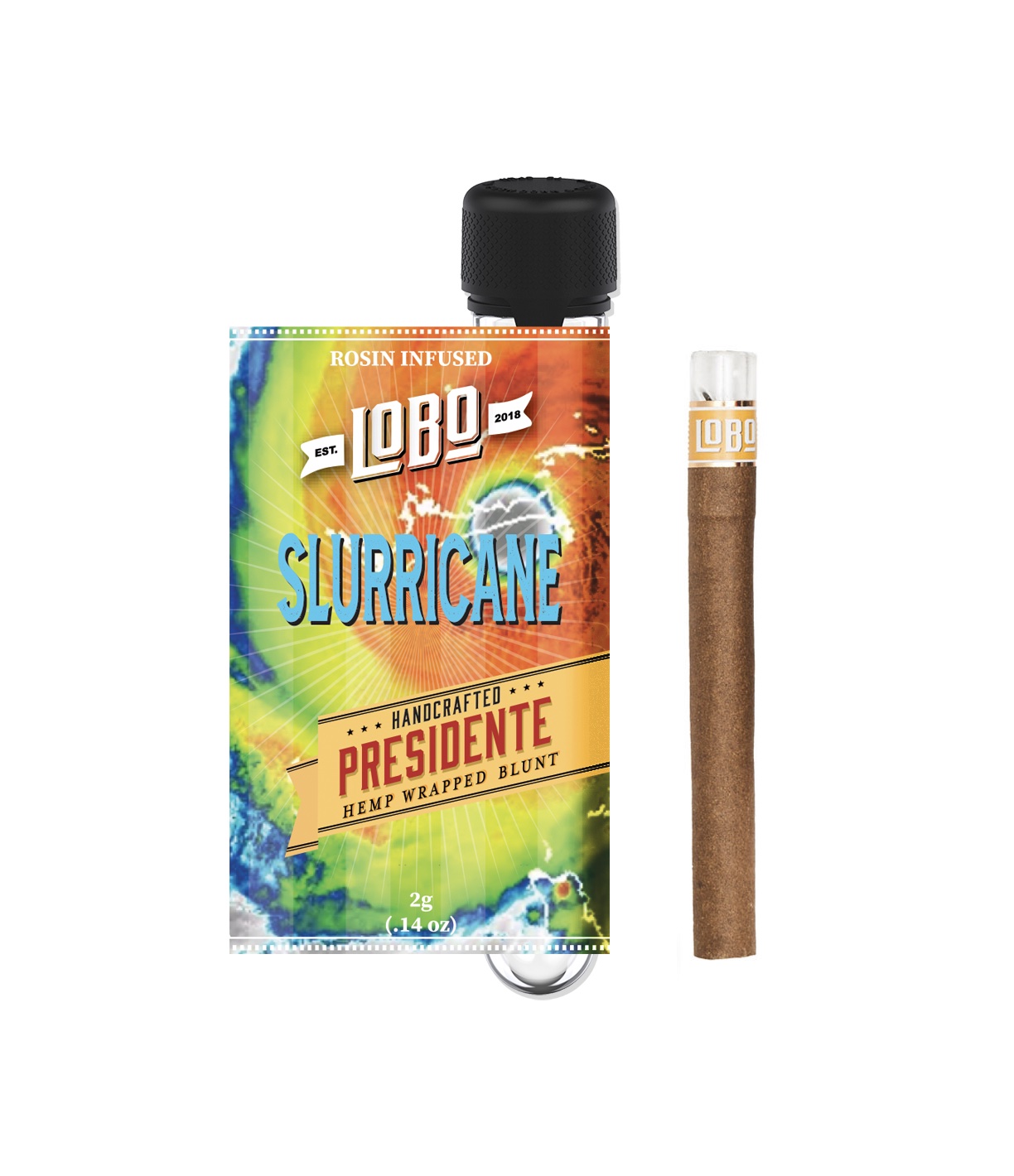 Lobo Presidente Slurricane Pre-Roll (Indica) 36% {2g}