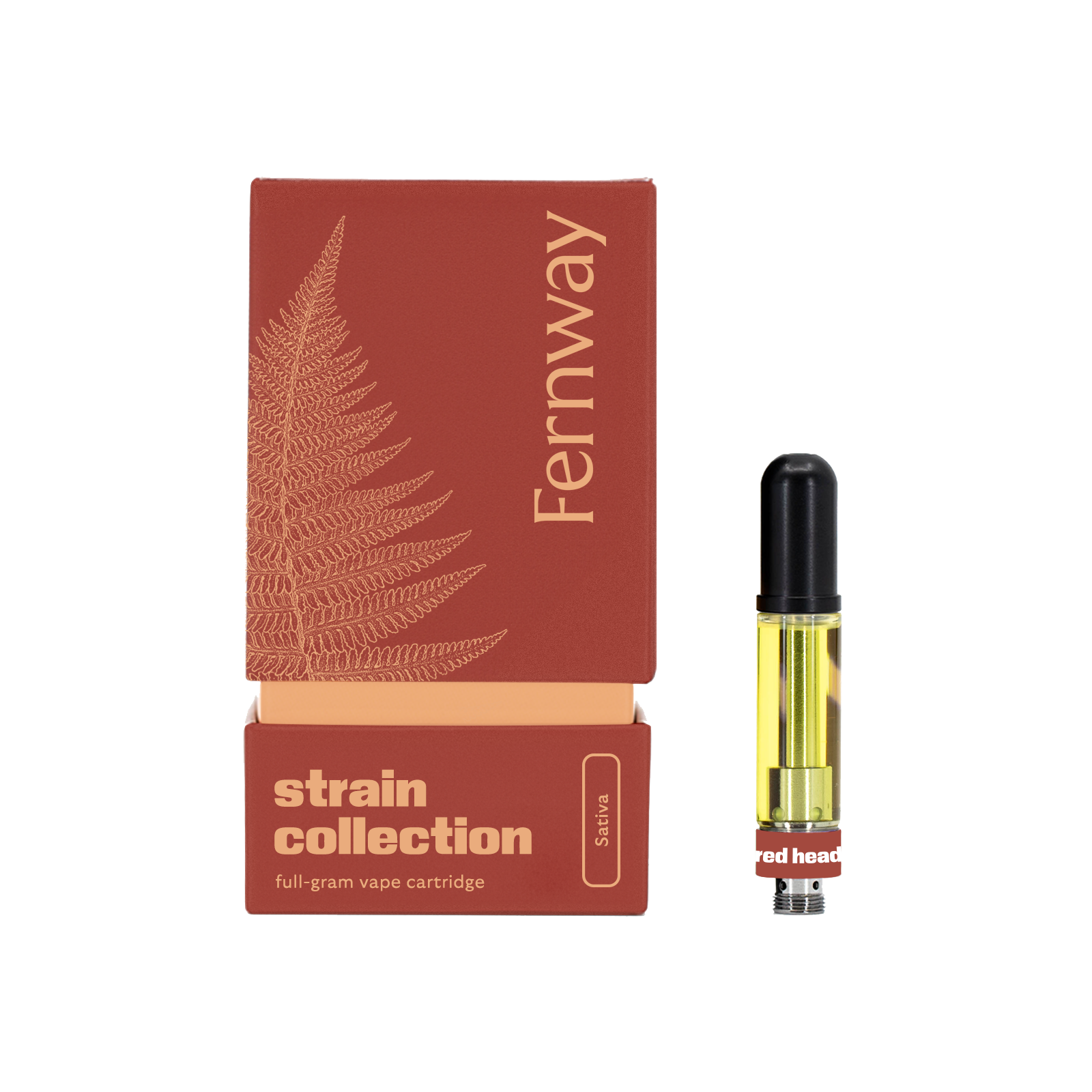 Fernway Red Headed Stranger Cartridge Vape (Sativa) {1g}