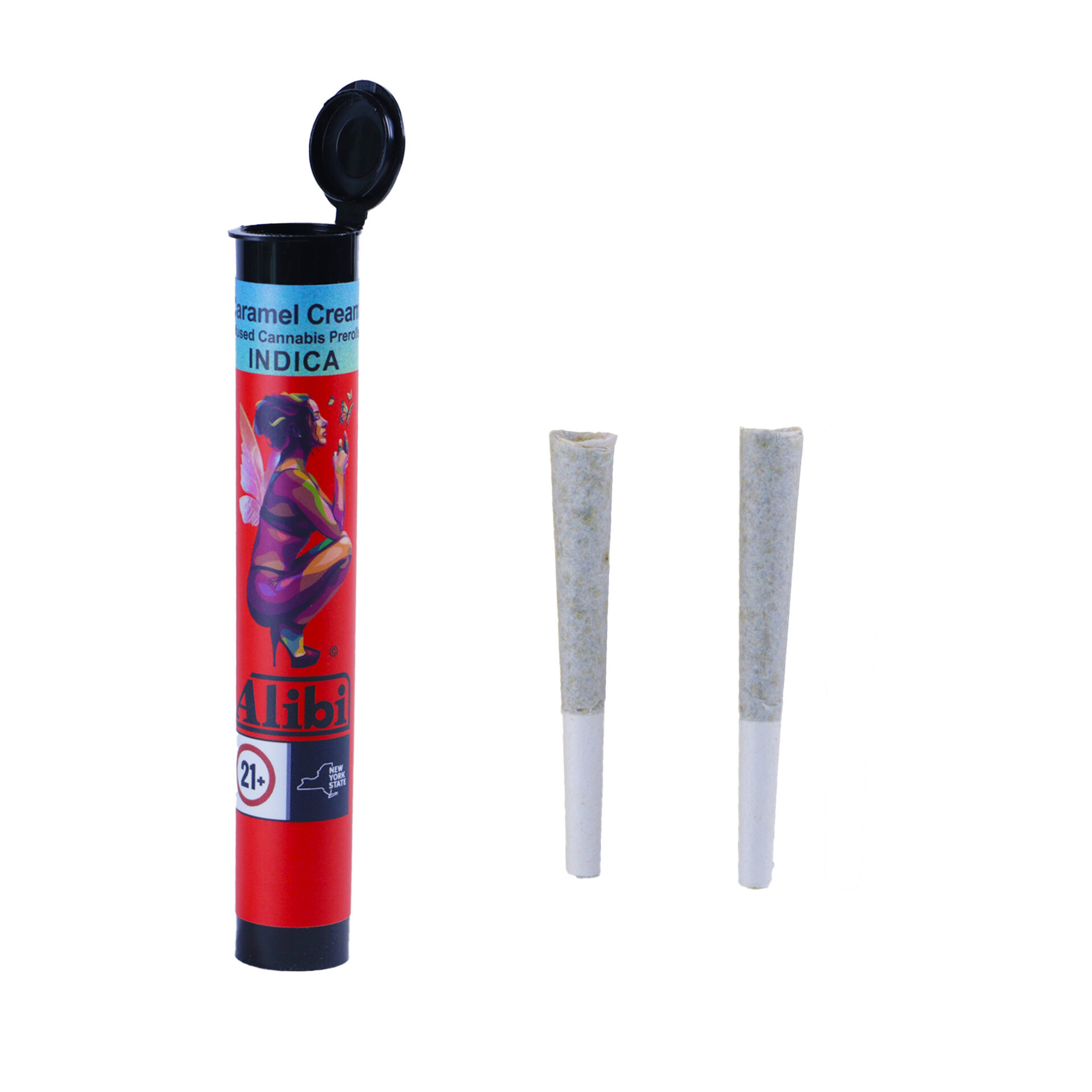 Alibi Infused Pre-Rolls 2-pack (Indica) 43.3% {1g}