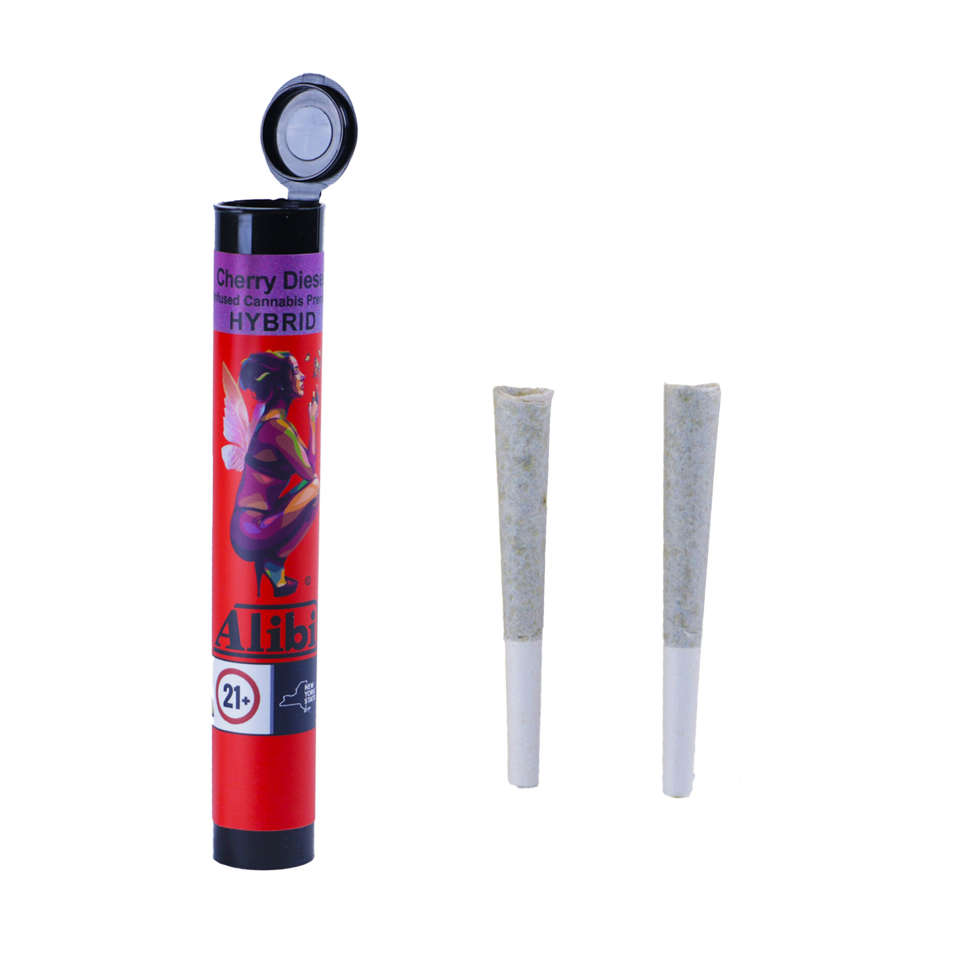 Alibi Infused Pre-Rolls 2-pack (Hybrid) 43.4% {1g}