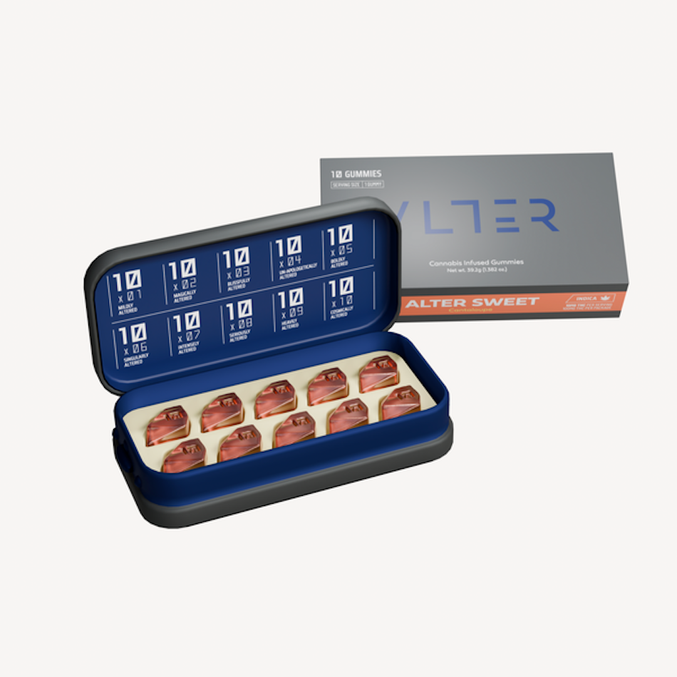 Alter Cantaloupe Sweet Gummy (Indica) {100mg}