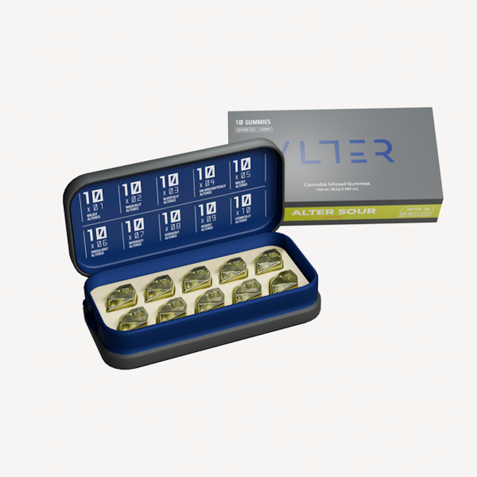 Alter Lychee Sour Gummy (Sativa) {100mg}
