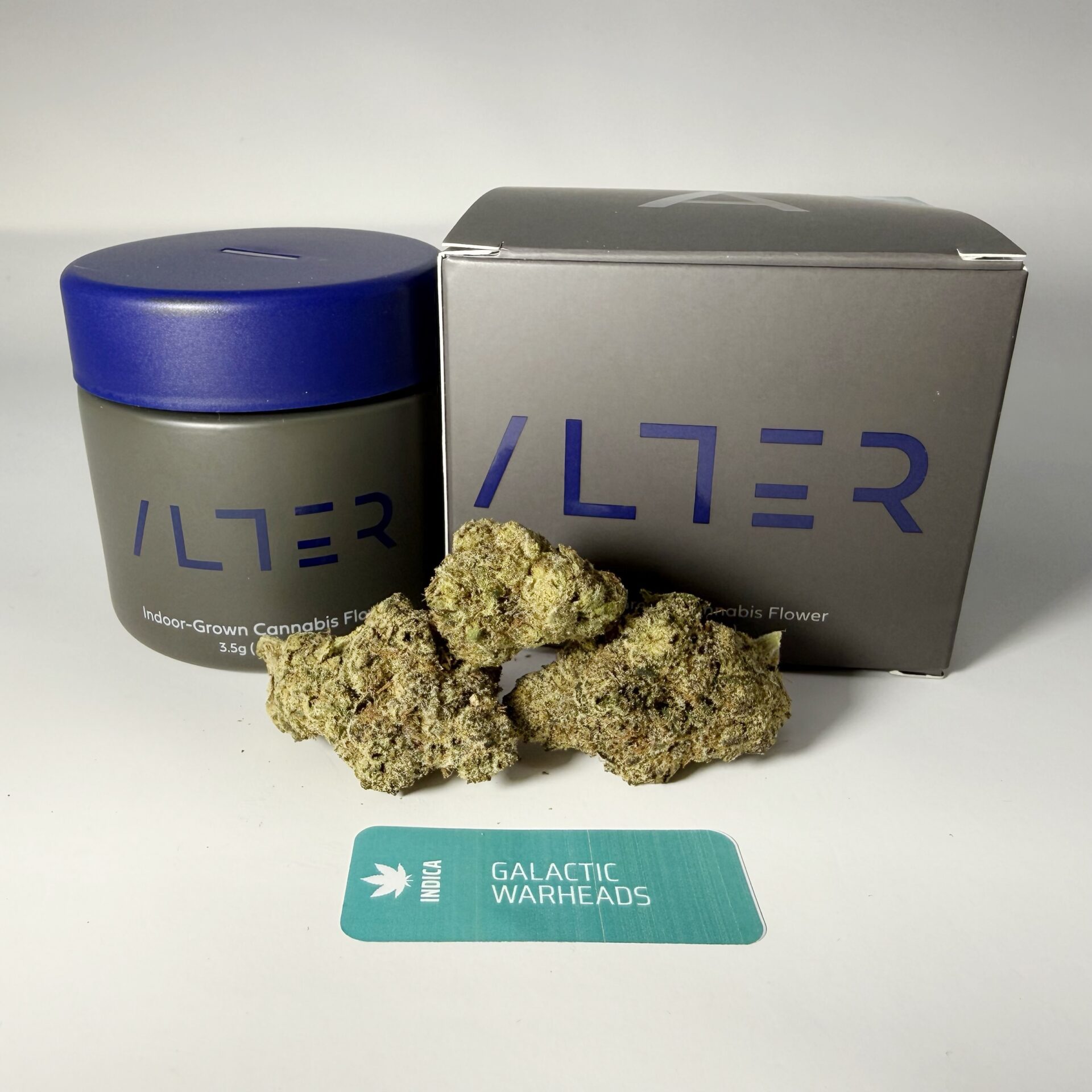 Alter Wisely Galactic Warheads Flower  (Hybrid) 26.1% {3.5g}