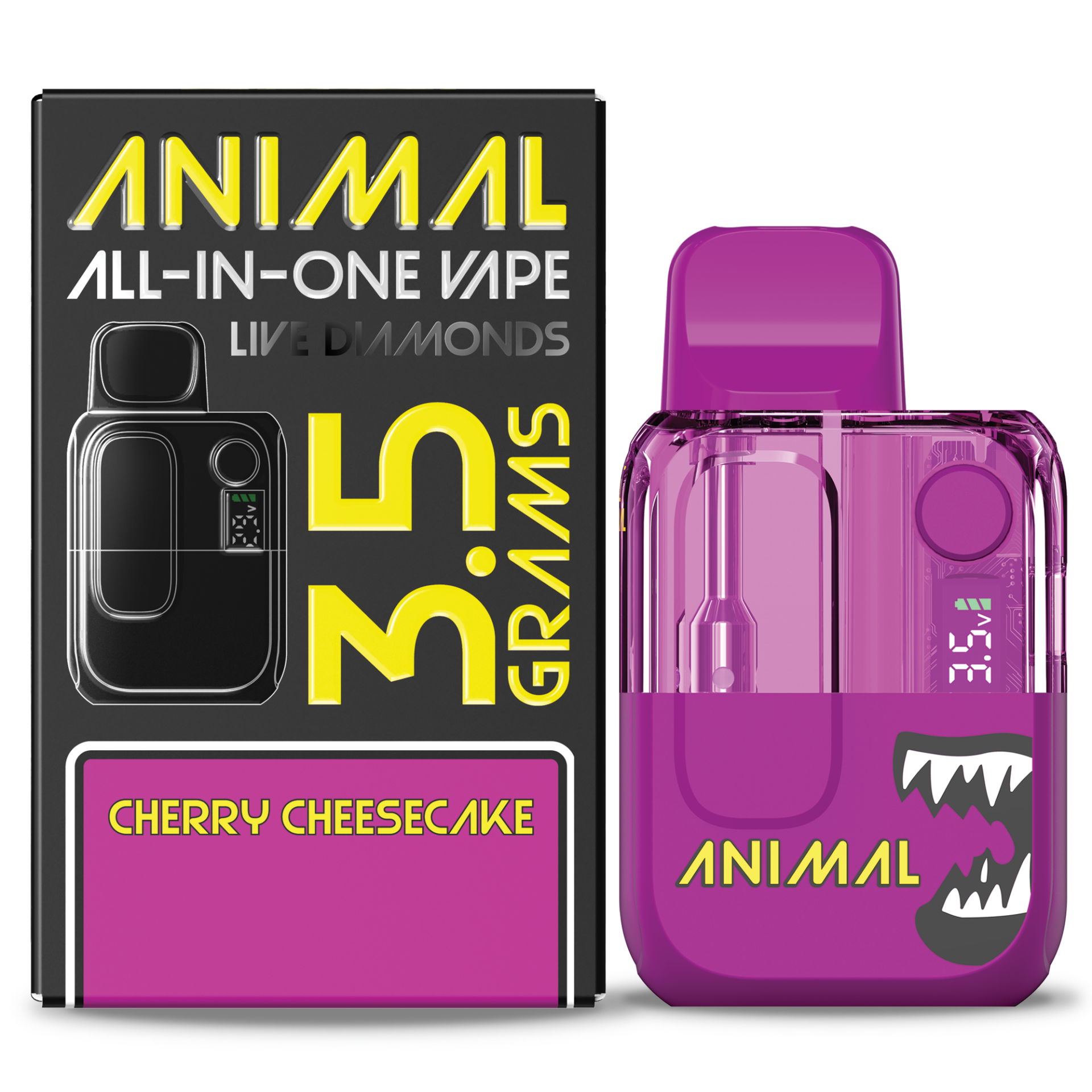 Animal Cherry Cheese Cake All-In-One Vapes  (Indica) 73.64% {3.5g}