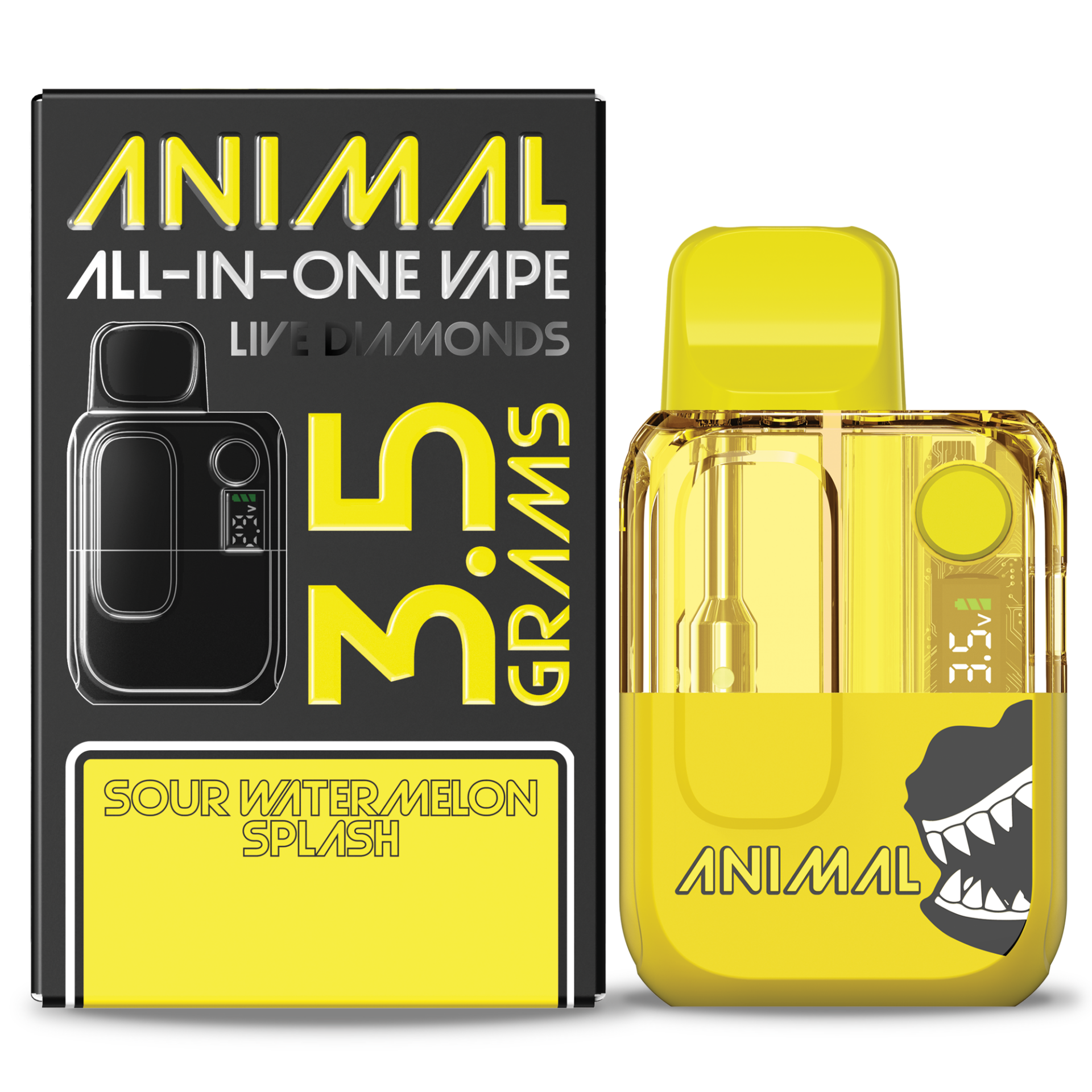 Animal Sour Watermelon Splash All-In-One Vapes (Hybrid) 74.12% {3.5g}