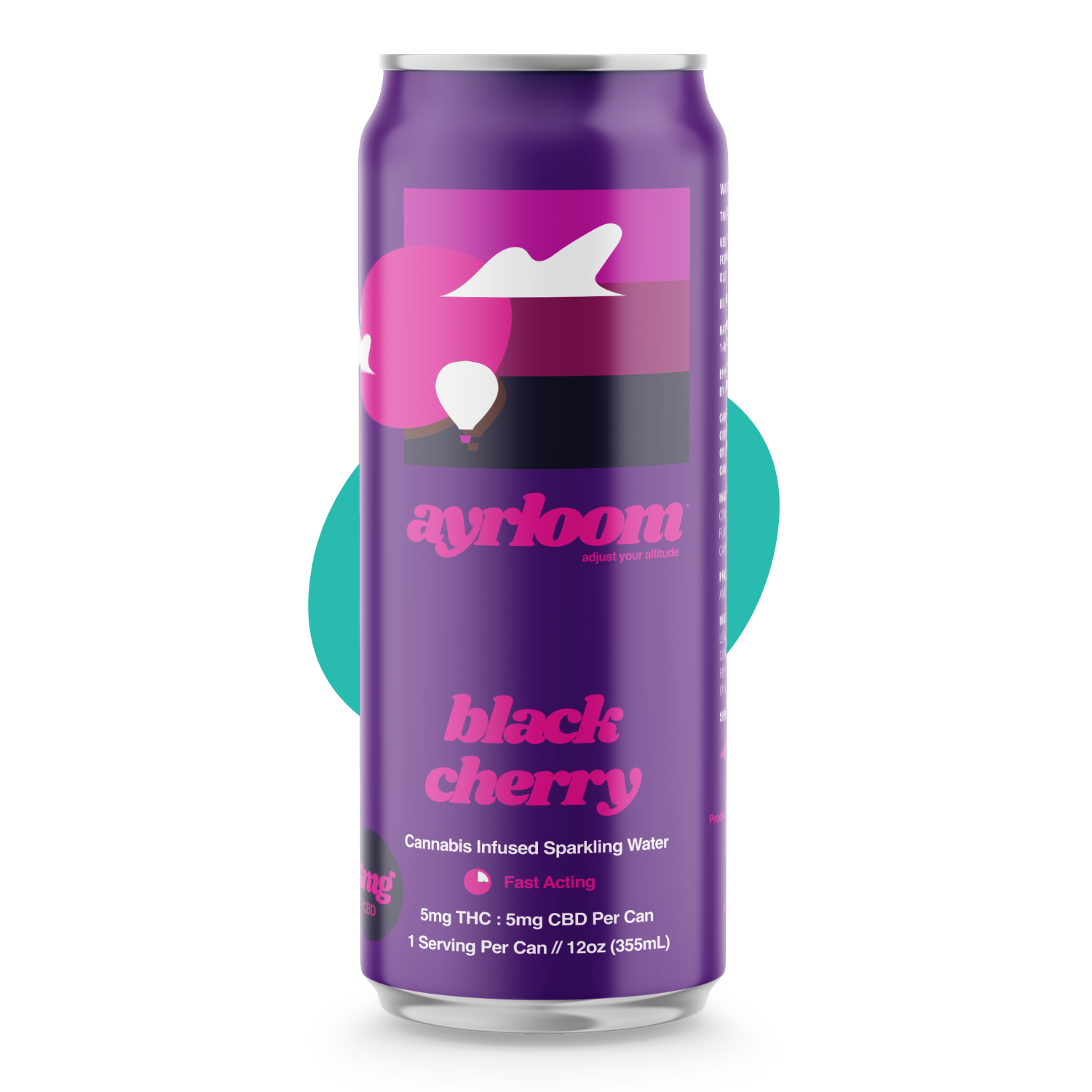 Ayrloom Black Cherry 1:1 Drink 4-pack (Hybrid) {20mg}