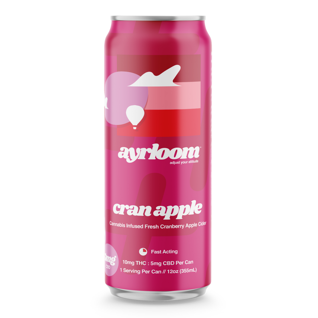 Ayrloom Cranapple 2:1 Drinks 1-pack (Hybrid) {10mg}