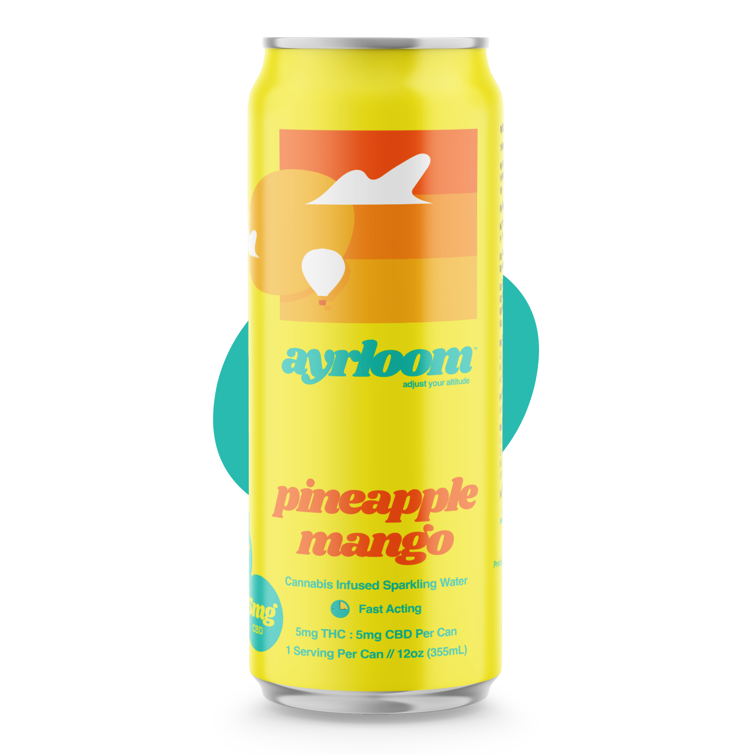 Ayrloom Pineapple Mango 1:1 Drink 4-pack (Hybrid) {20mg}