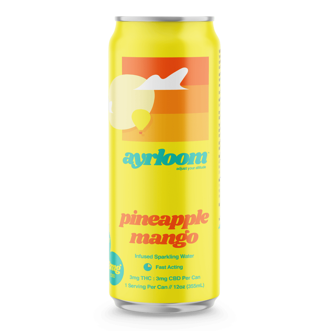 Ayrloom Pineapple Mango 1:1 Drink 4-pack (Hybrid) {20mg}