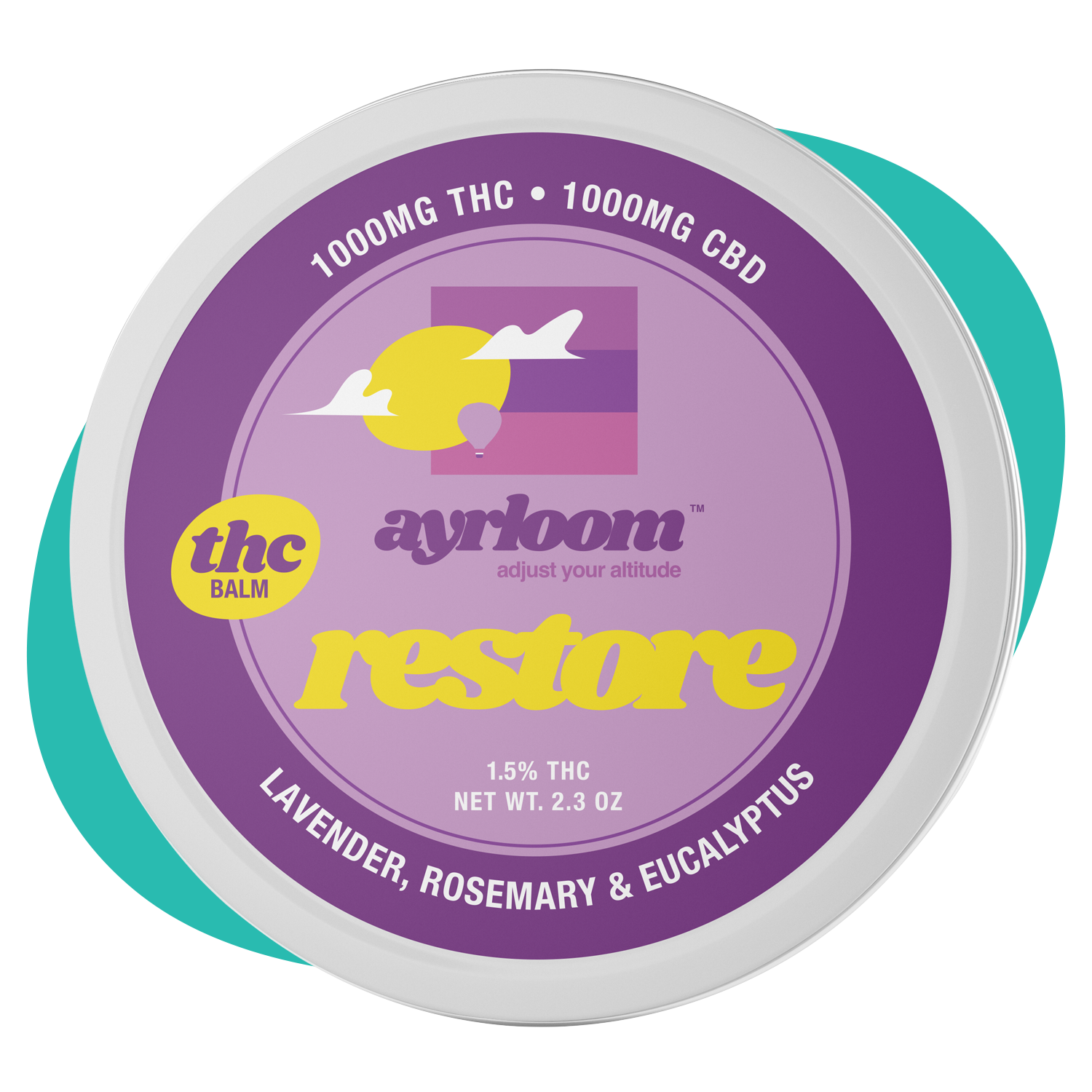 Ayrloom Restore Balm 1:1 Topicals {1000mg}