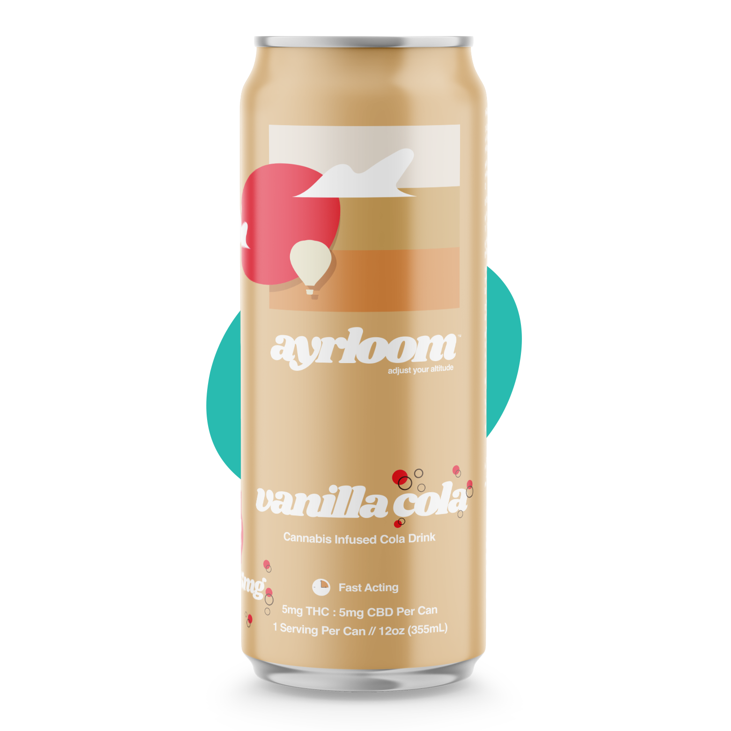 Ayrloom Vanilla Cola Drinks 1-pack (Hybrid) {5mg}