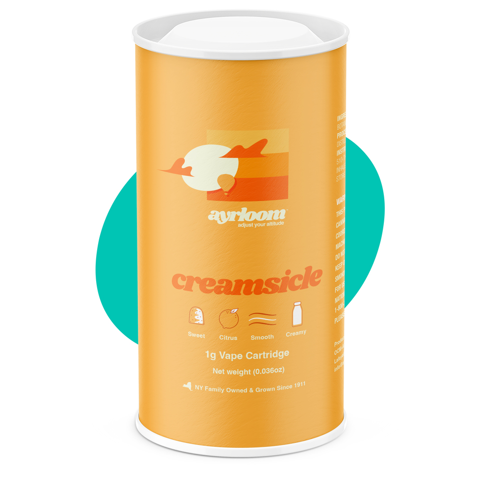 Ayrloom Orange Creamsicle Cartridge Vape (Hybrid) 90% {1g}