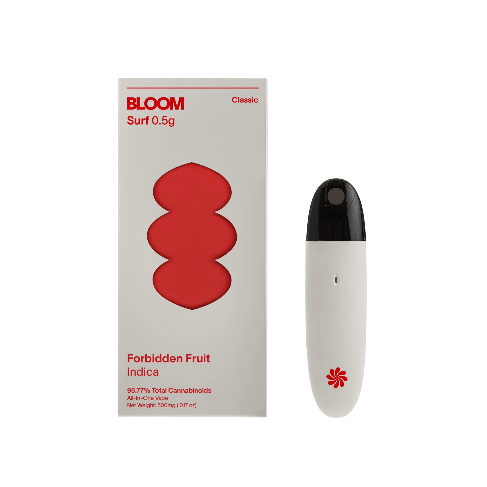 Bloom Forbidden Fruit All-In-One Vapes  (Indica) 86.29% {.5g}