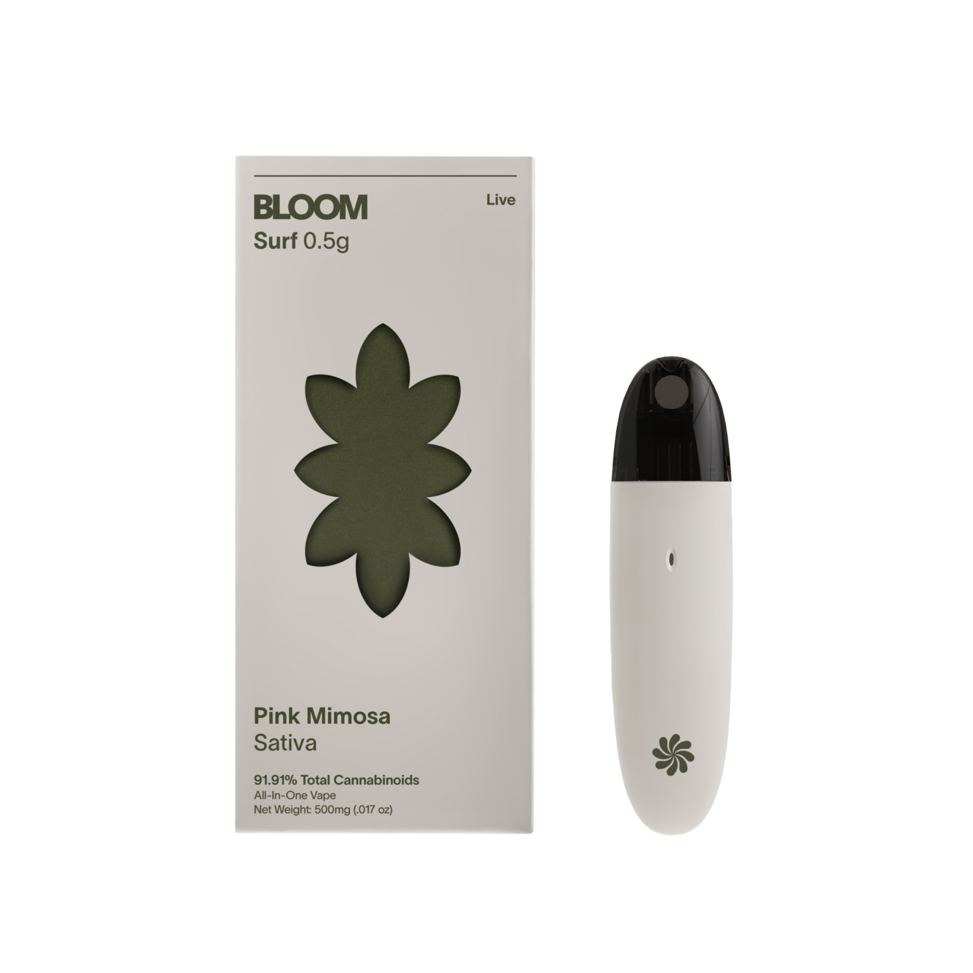 Bloom Pink Mimosa All-In-One Vapes  90.47% {.5g}