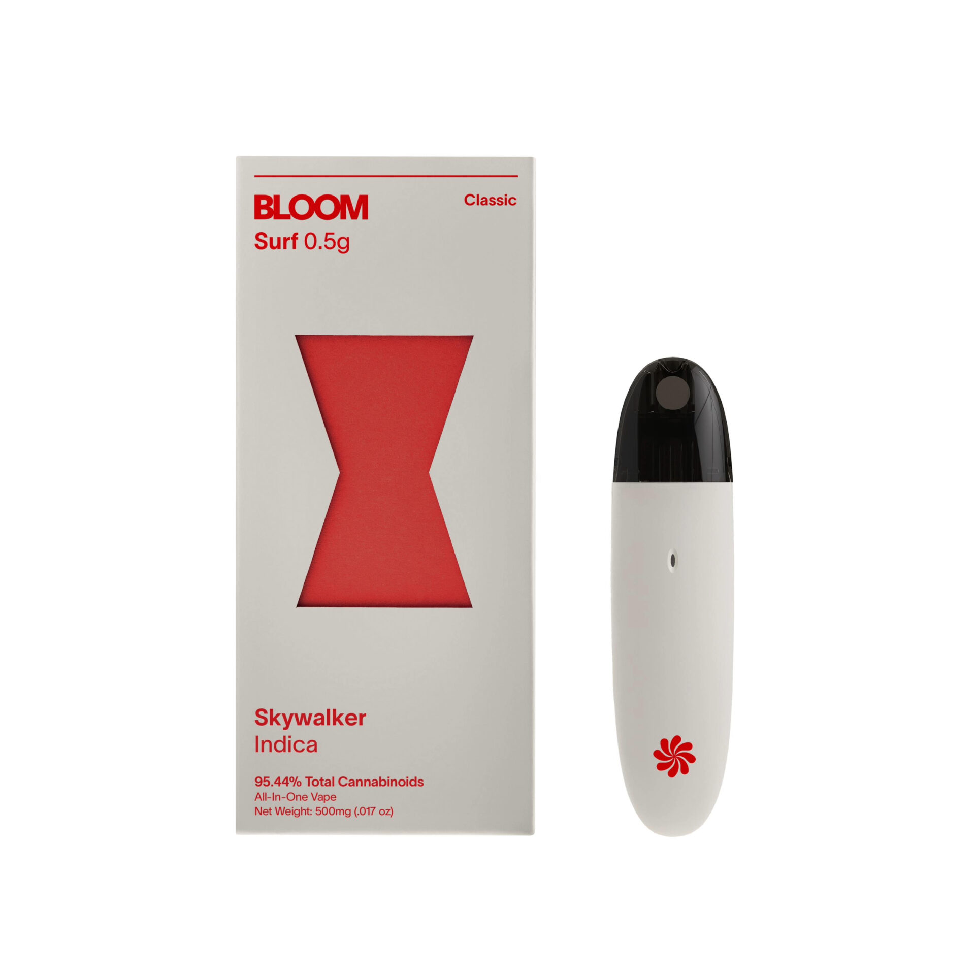 Bloom Skywalker All-In-One Vapes  (Indica) 90.7% {.5g}