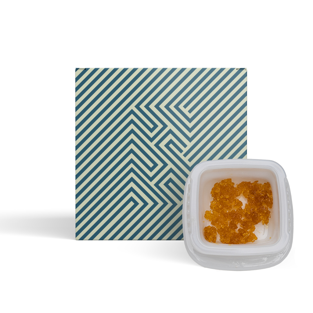 Blotter Double Frosted Live Resin Sugar Concentrate Indica