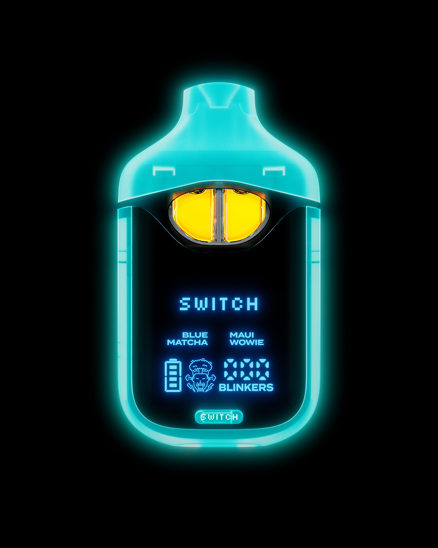 Boutiq Blue Matcha x Maui Wowie Switch Sativa/Sativa All-In-One Vapes 94% {2g}