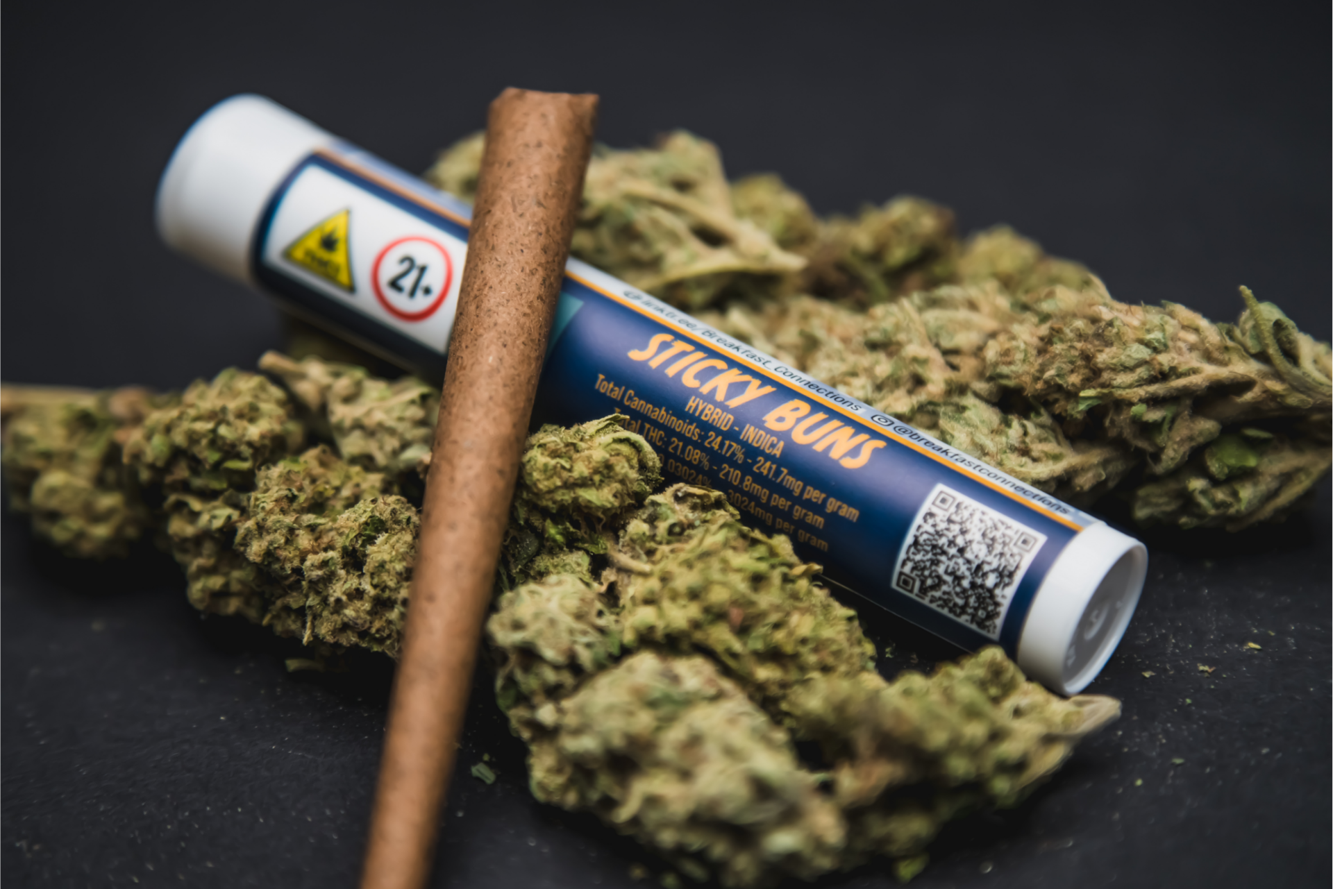 Breakfast Connections Sticky Bunz Blunt (Indica) 31.04% {1g}