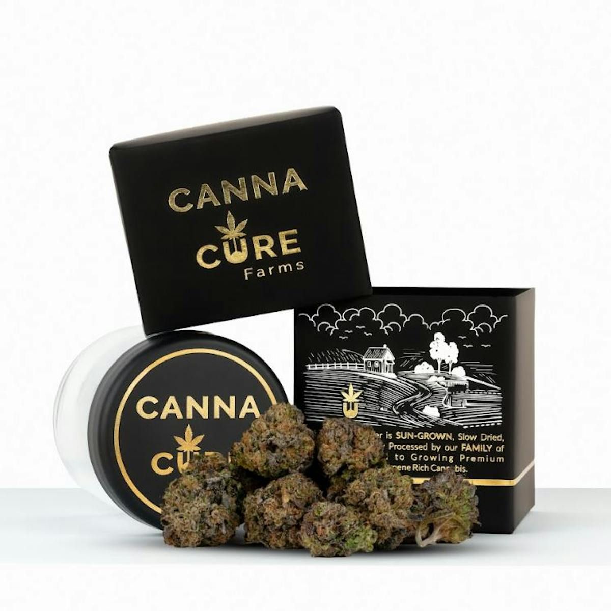 Canna Cure Blue Zushi Flower  24% {3.5g}