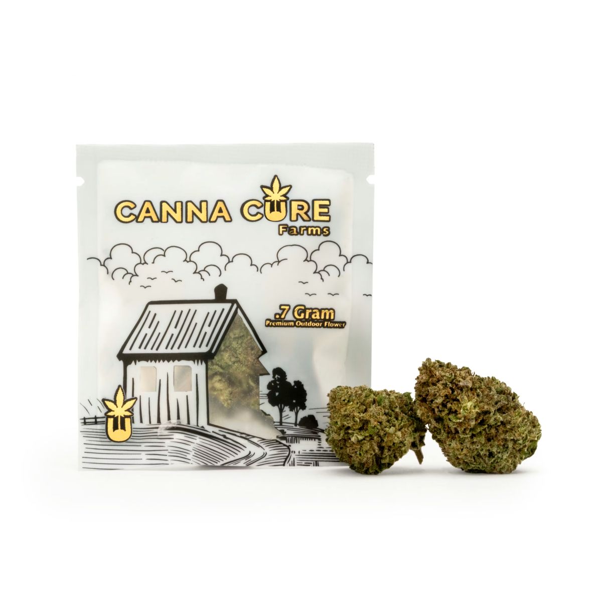 Canna Cure White Widow Flower  (Hybrid) 26% {0.7g}