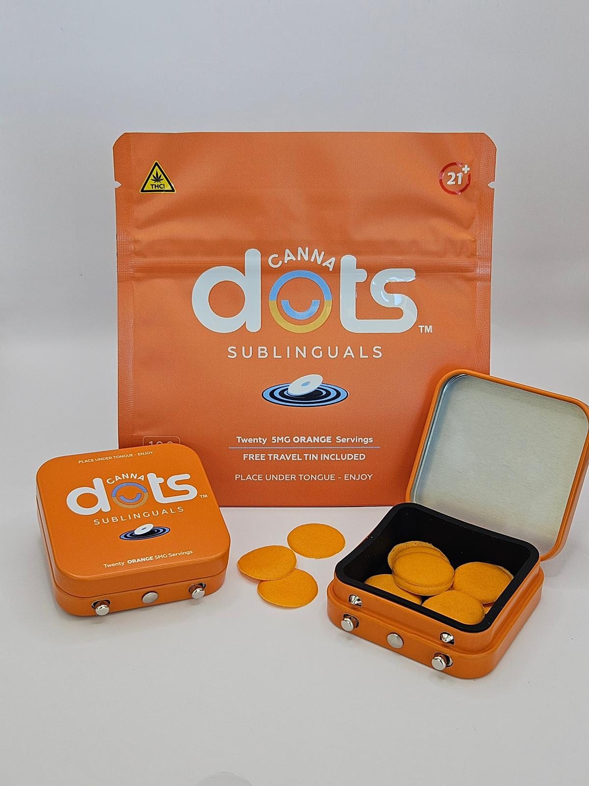 Canna Dots Orange Sublinguals Tablets/Capsules 20-pack {100mg}