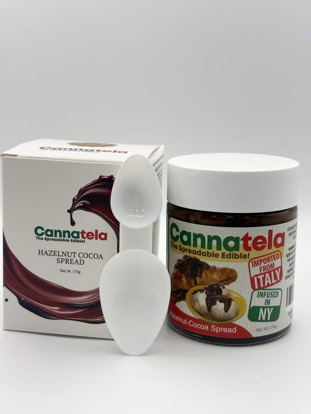 Cannatella Hazelnut Cocoa Spread Edible {100mg}
