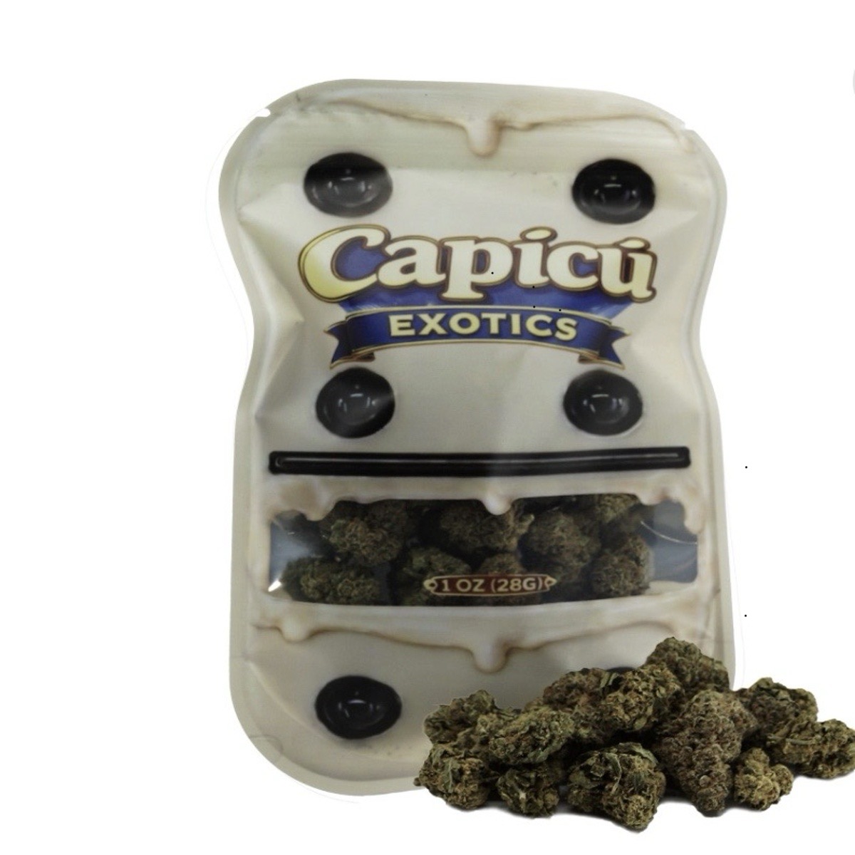 Capicú Tres Leches Flower  (Hybrid Indica) 32.02% {28g}