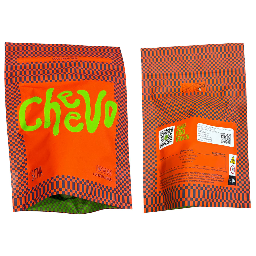 Cheevo Blue Dream Flower  (Sativa) 27.50% {3.5g}