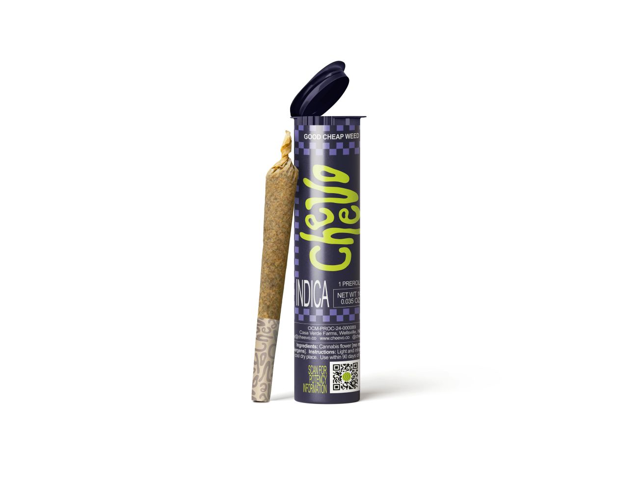 Cheevo Stay Puft Pre-Roll (Indica) 25.69% {1g}