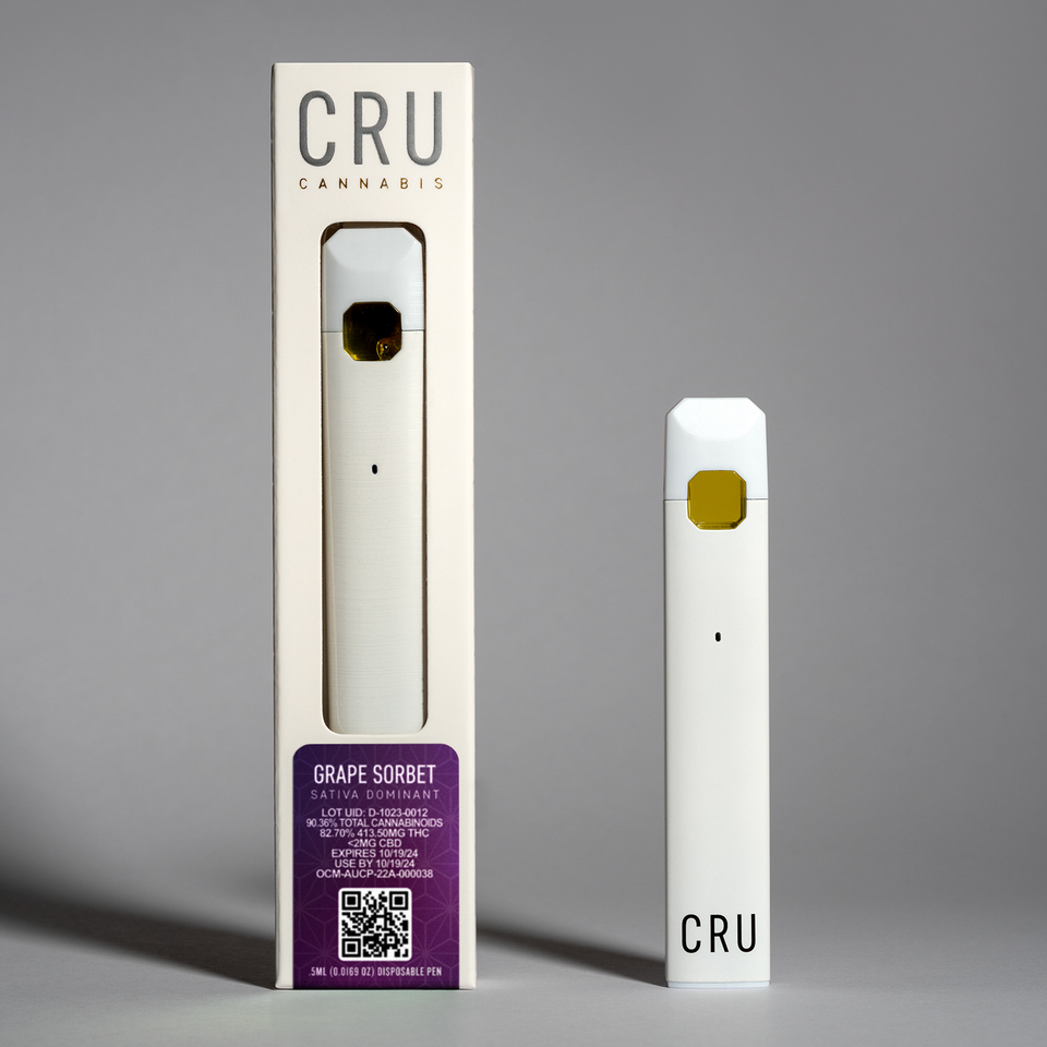 Cru Grape Sorbet Disposable Vape