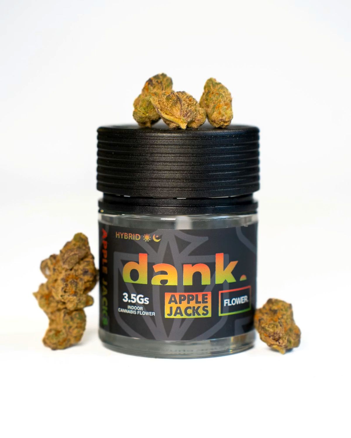Dank Apple Jacks Flower  (Hybrid Sativa) 27.9% {3.5g}