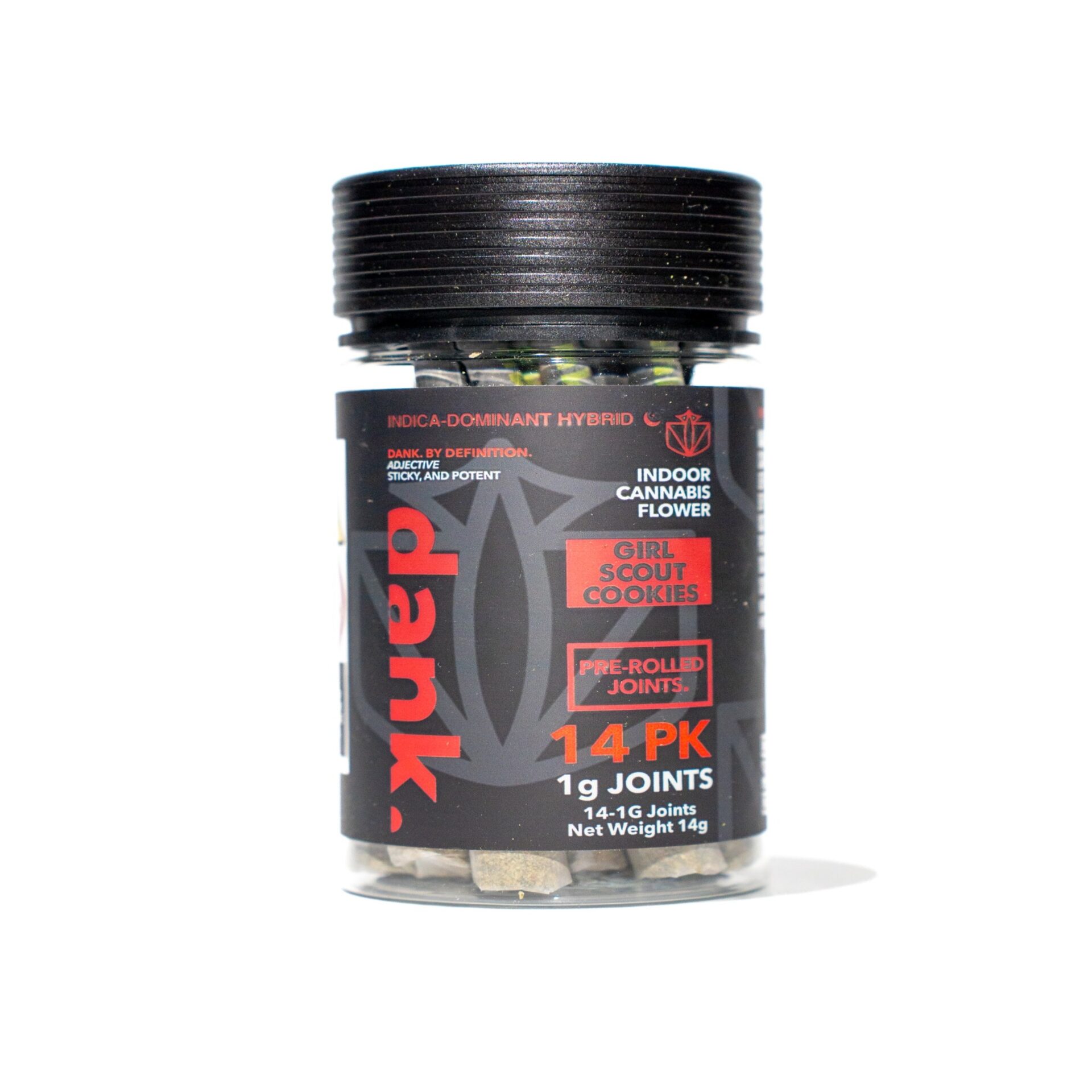 Dank Girl Scout Cookies Pre-Rolls 14-pack (Hybrid Indica) 32.6% {14g}