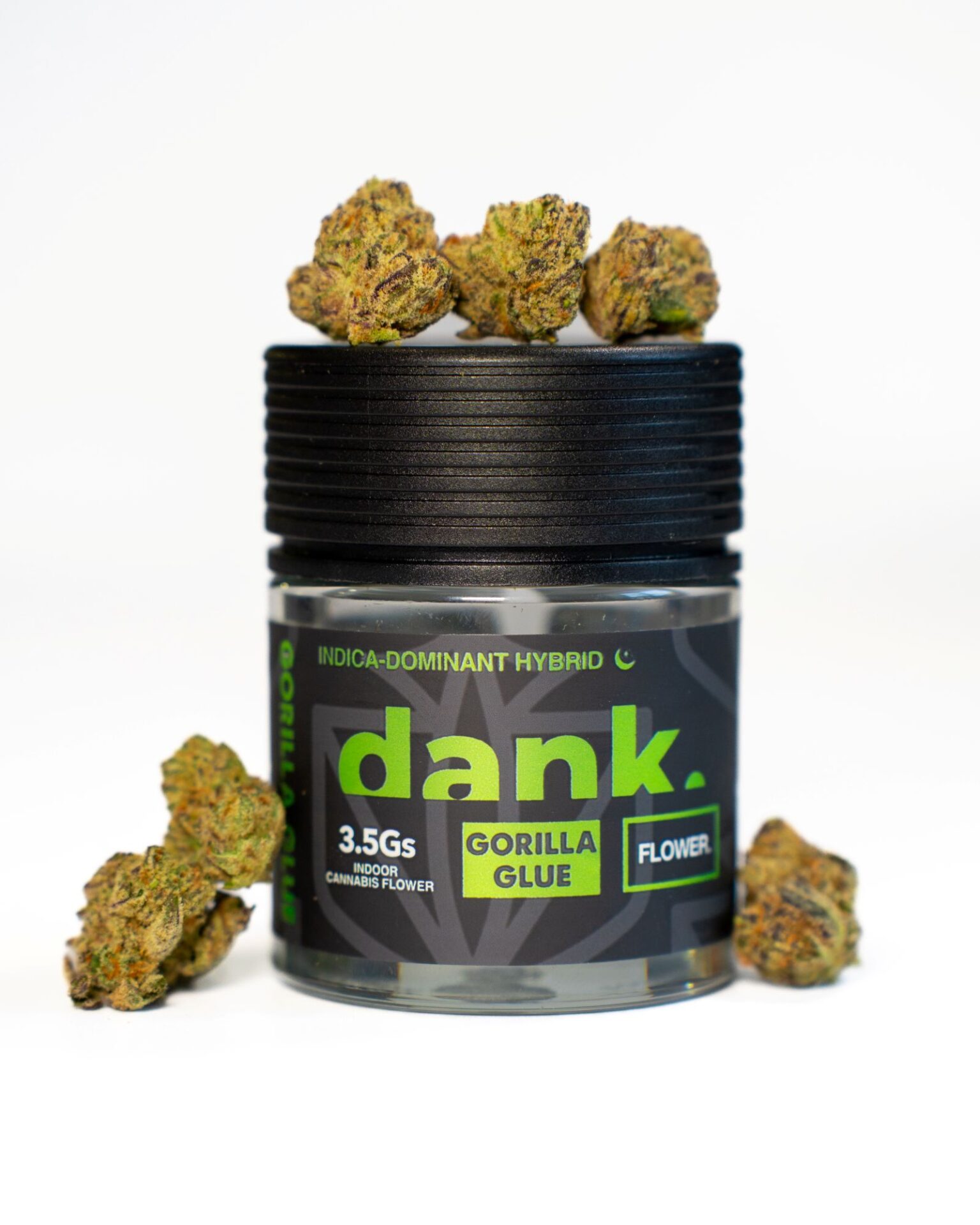 Dank Gorilla Glue Flower  (Indica) 31.50% {3.5g}