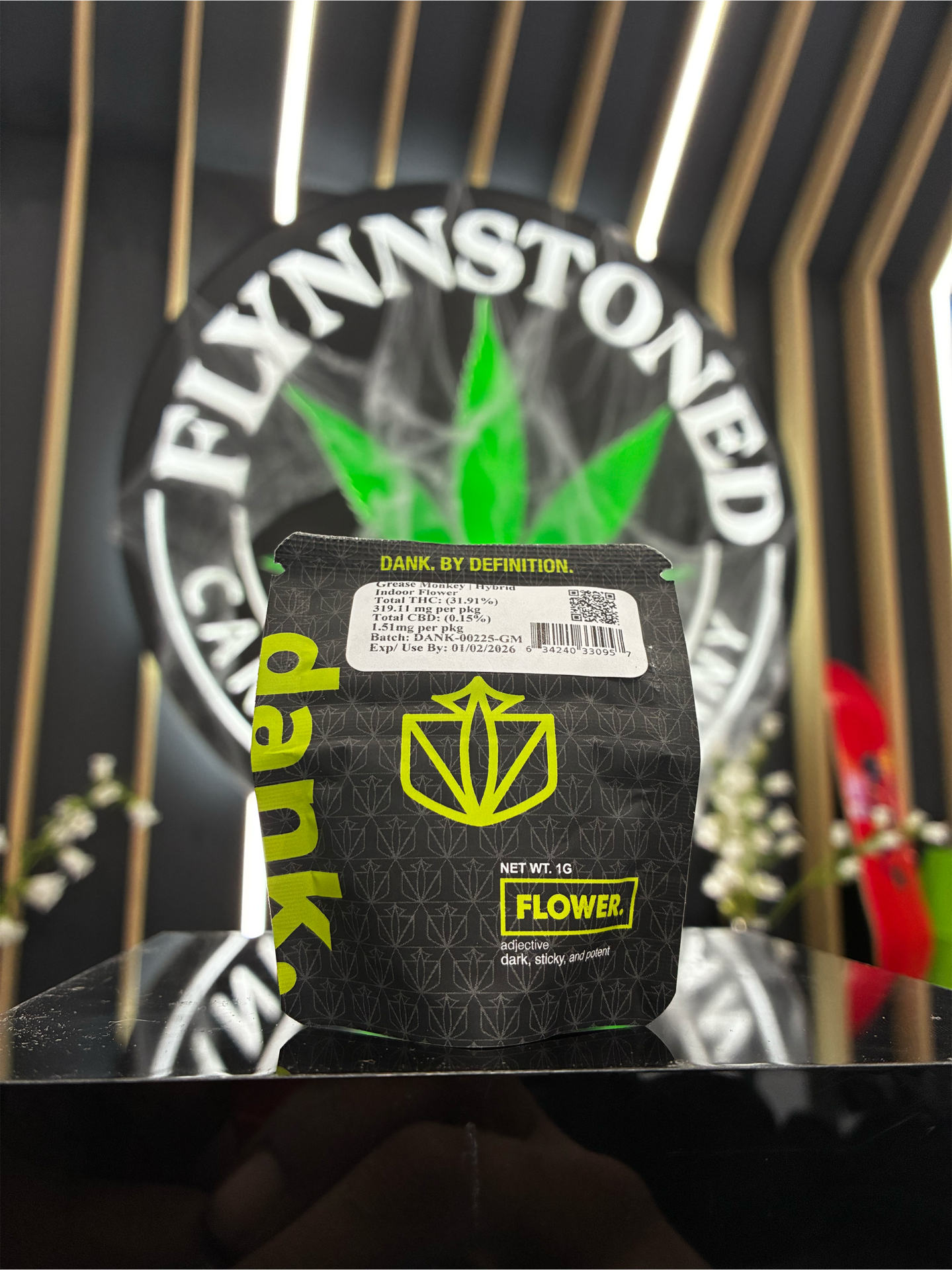 Dank Grease Monkey Flower  (Hybrid) 32% {1g}