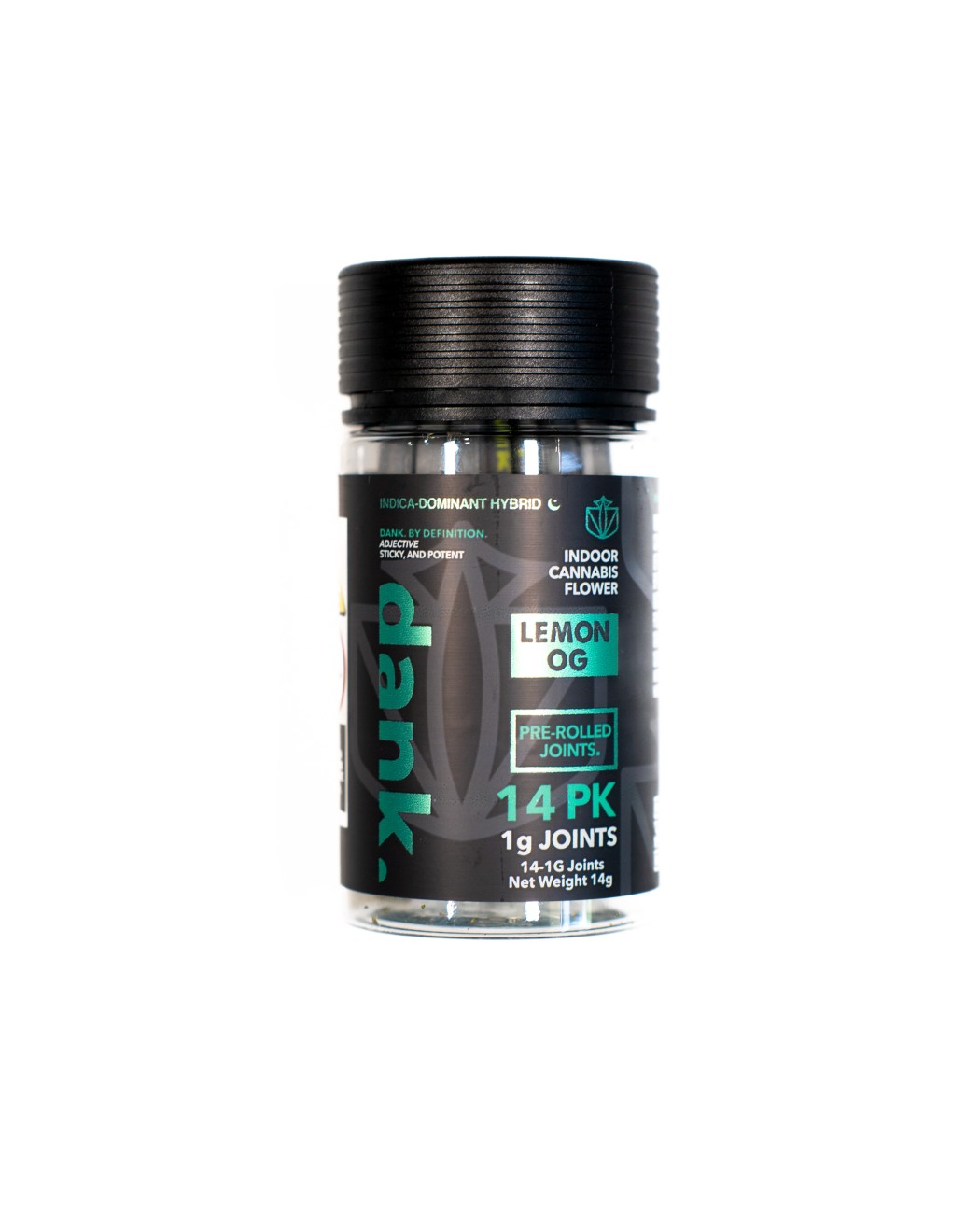 Dank Lemon OG Pre-Rolls 14-pack (Hybrid Indica) 31.60% {14g}